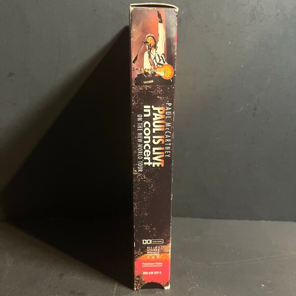 Paul McCartney - Paul Is Live in Concert VHS Tape (1993) New World Tour - Picture 3 of 6